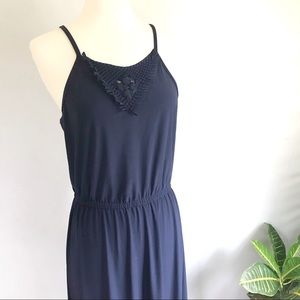 Banana Republic Woven Top Maxi Dress
